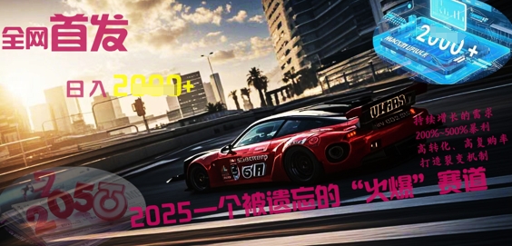全网首发：2025一个被遗忘的“火爆”赛道轻松日入多张-佰校通网创