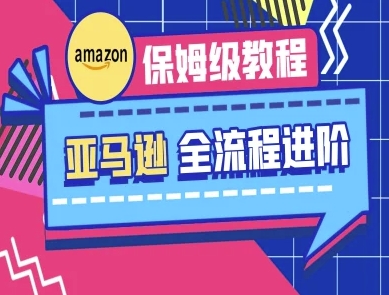 亚马逊保姆级全流程实操教程-跨境电商教程-佰校通网创